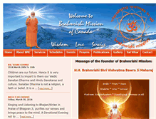 Tablet Screenshot of brahmrishimission.org